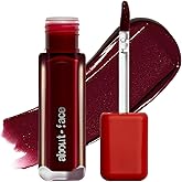about-face Blur Matte Lip Plump – Soft-Matte Liquid Lipstick with Plumping Effect – Hydrating, Vegan, Cruelty-Free, Clean Beauty – 0.2 oz (Petit Rouge - Nude Brown)