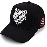 Tiger Hat Embroidered Dad Baseball Cap Sports Trucker Hats for Women Men Couple Cool Hip Hop Snapback Hats