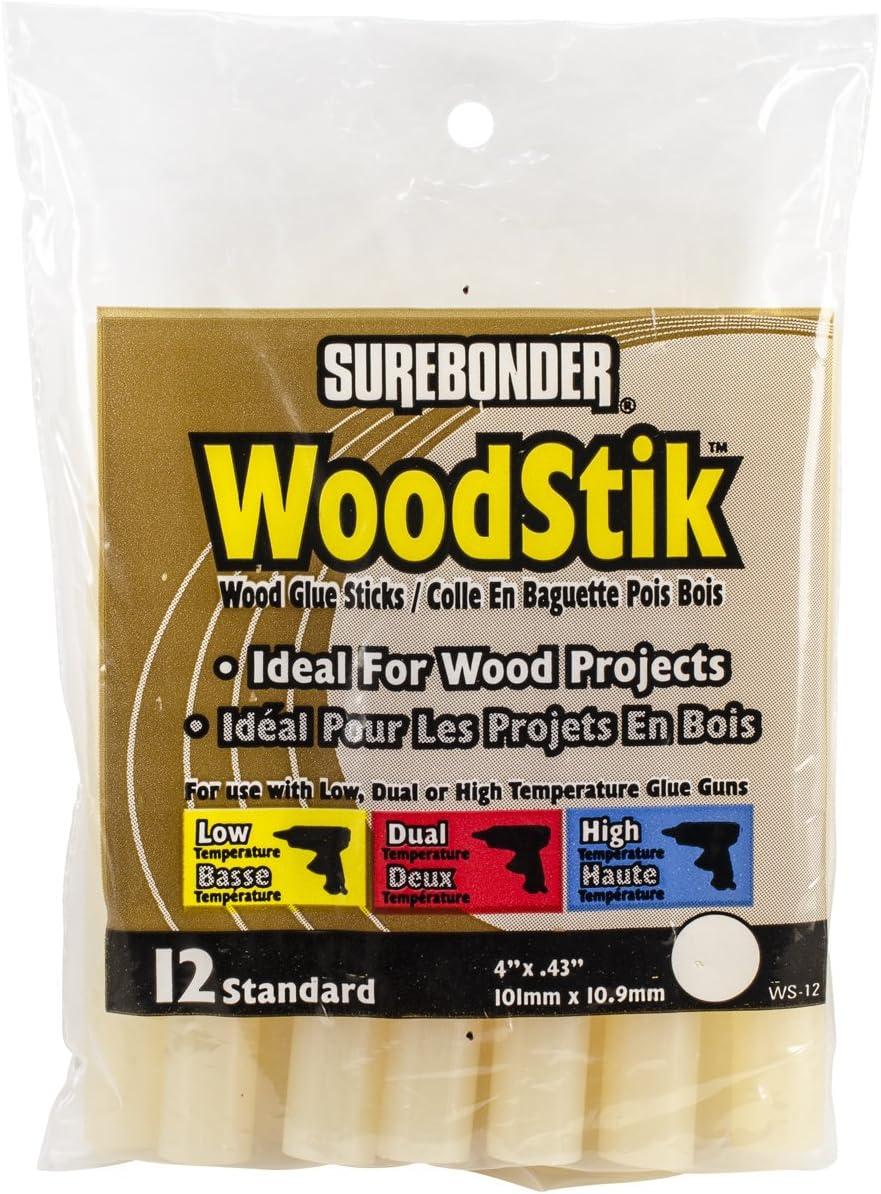Surebonder WS12 AllTemp Wood Glue Sticks, 4Inch Home