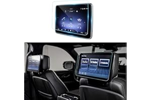 LANTU 2PCS Car Screen Protector for 2021 2022 2023 Chevy Tahoe Suburban& GMC Yukon Denali 2021-2024 Cadillac Escalade Accessories 12.6 Inch Rear Seat TV DVD Media Screen Protector Tempered Glass