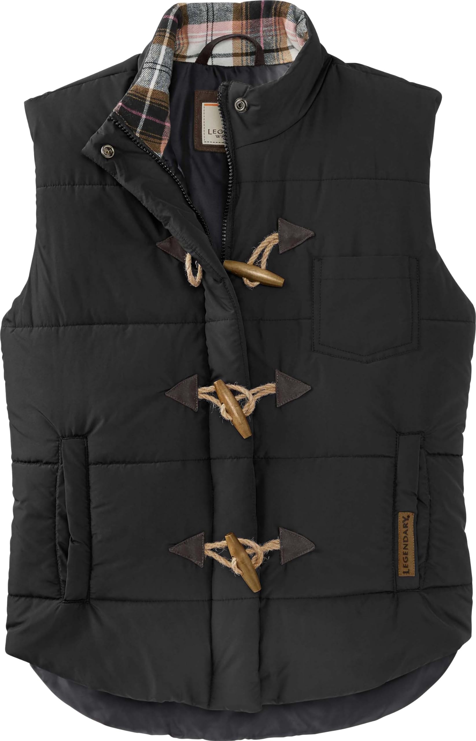 Photo 1 of **MINOR DAMAGE**
Legendary Whitetails Ladies Quilted Vest Black Medium