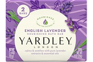 Yardley Bar Soap, English Lavender, 4.25 Ounce (Pack of 2)