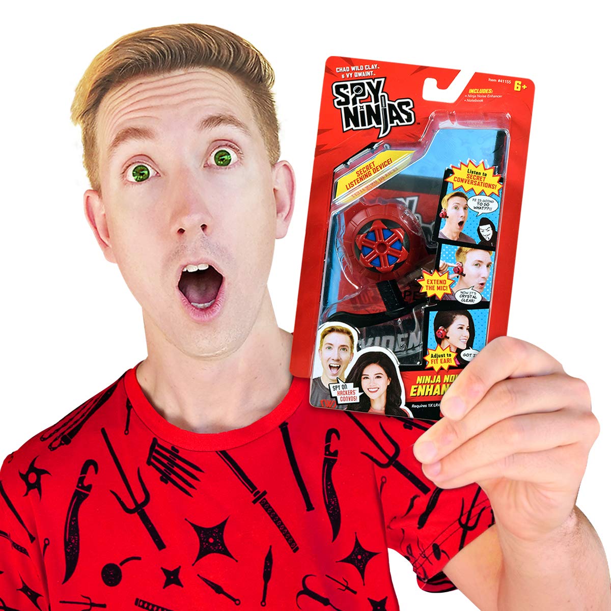 Spy Ninja 41155CO Noise Enhancer, From Vy Qwaint And Chad Wild Clay, Multicolor