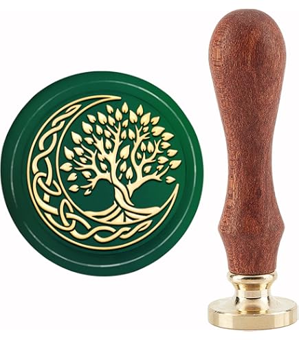Olive Leaf Wax Seal Stamp Set For Wedding Invitations & Gift Wrapping