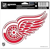 NHL Detroit Red Wings Multi-Use Colored Decal, 5" x 6"