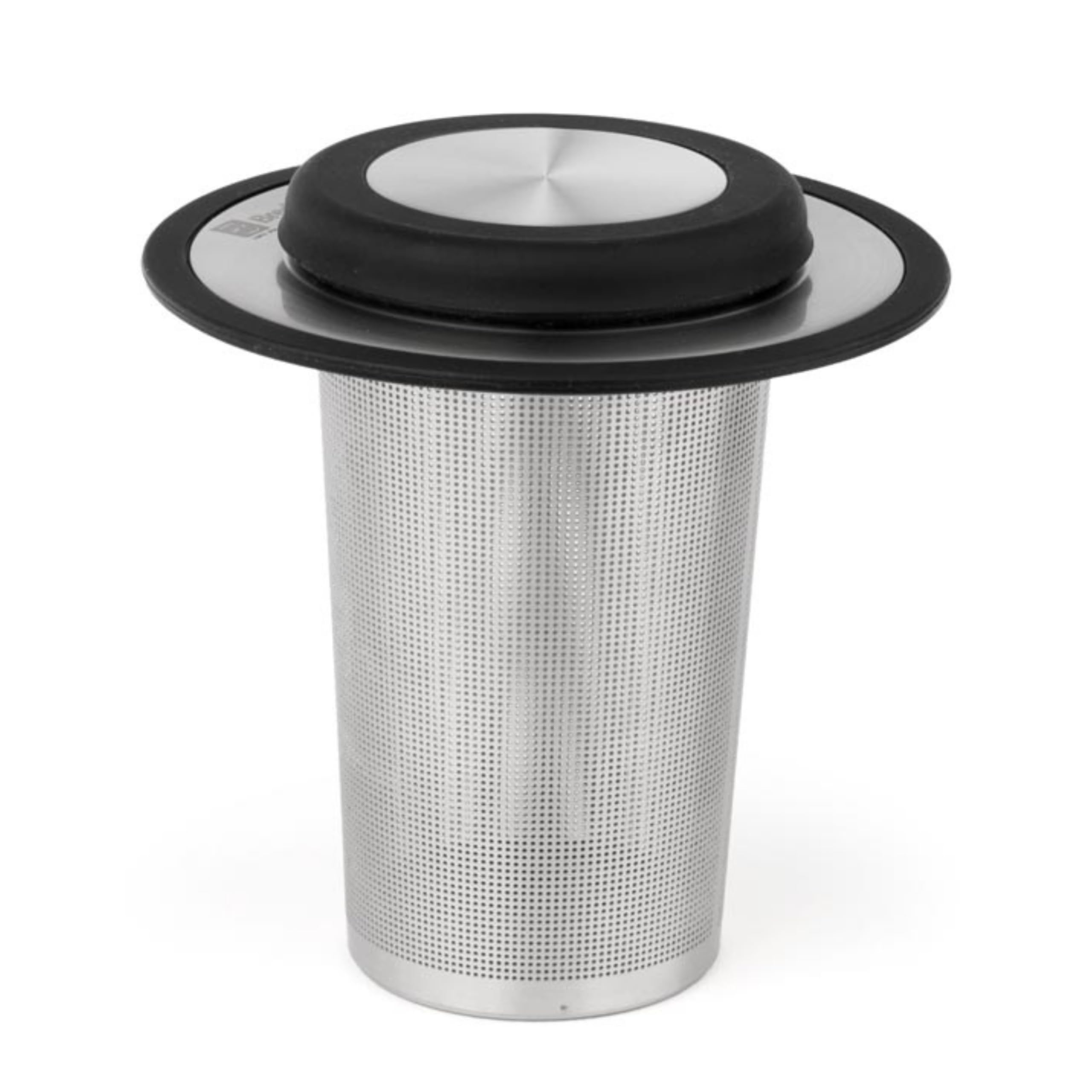 Bredemeijer 1493 Tea filter with stand XL, Stainless Steel, Silver, 10.1 x 10.1 x 10.5 cm