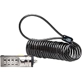 Kensington Portable Combination Cable Lock for Laptops and Other Devices - Black (K64670AM)