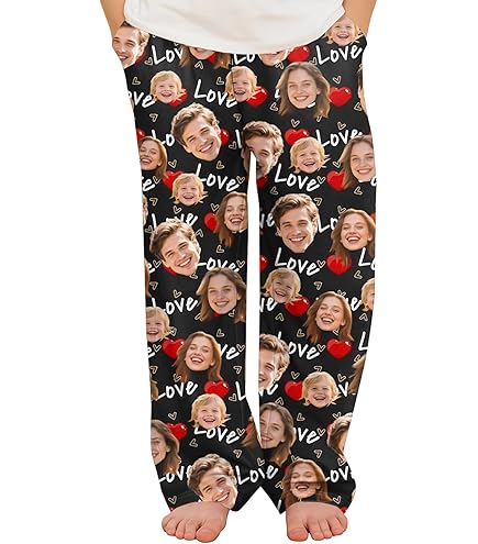 Pantalon De Pyjama Personnalisé IDIY – Ajoutez Vos Photos Et Texte !