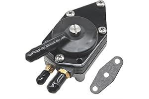 JLM MARINE 438559 Fuel Pump with Gasket for Johnson Evinrude 25 35 50 65 70 75 85 88 90 100 105 115 135 140 HP Outboard Engines 765591 388555 433390 18-7207