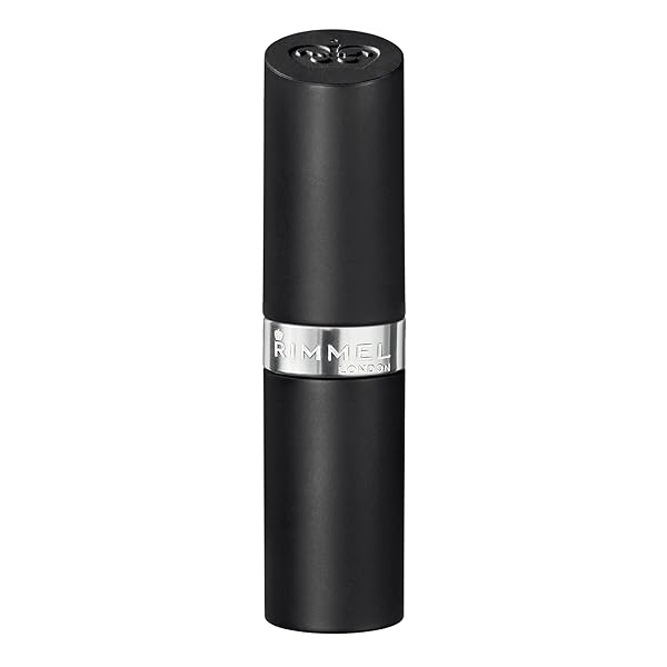 RIMMEL LASTING FINISH LIPSTICK – UP TO 8 HOURS OF INTENSE LIP COLOR WITH COLOR PROTECT TECHNOLOGY AND EXCLUSIVE BLACK DIAMOND COMPLEX – 500 RED-Y?, .14OZ