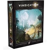 Orange Nebula Vindication Board Game - Heroic Attributes, Modular Map, &amp; Strategic Competitive Play