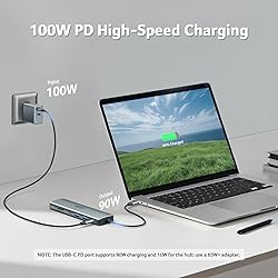 Acer USB C Hub, 7 in 1 USB C to Multi-Port Adapter