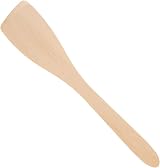 Tradeco Direct 6pc Beechwood Spoons & Spatulas Set 10" & 12" Cooking Utensils view 3