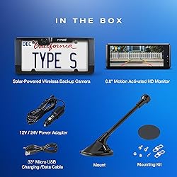 Type S | Vehicle Wireless Backup Camera License