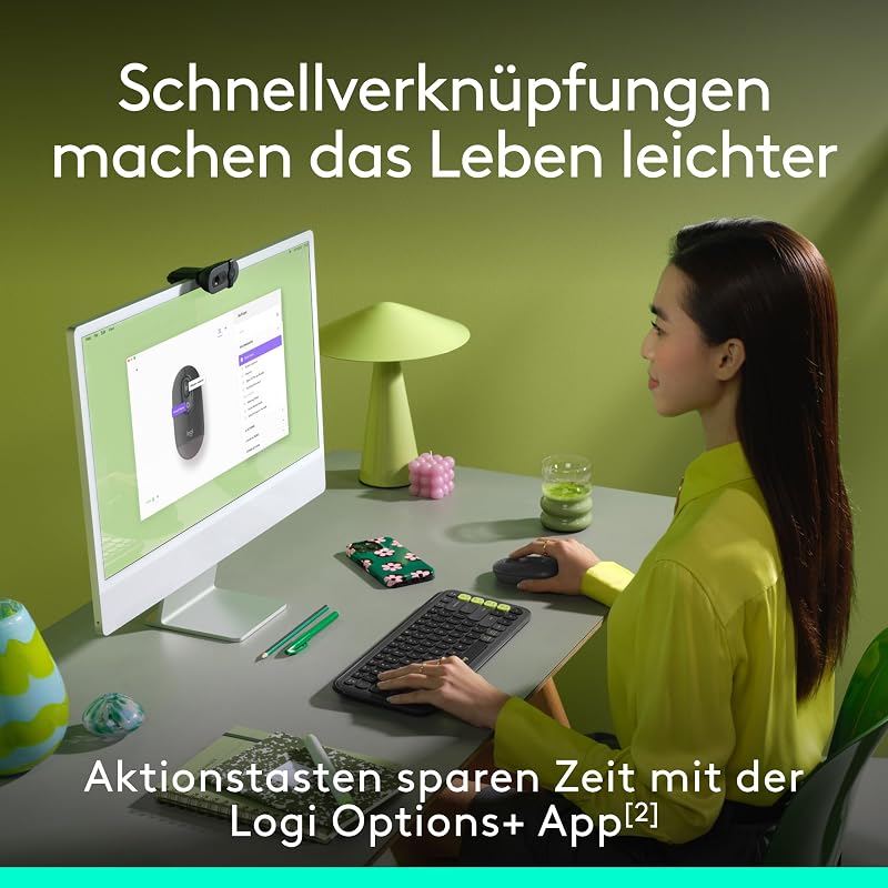 POP Mouse, kompakte und mobile kabellose Bluetooth-Maus