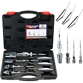 NYXOVA Adjustable Engine Cylinder Hone Tool Set, Fits 3/4"&ndash;7" Cylinders | Includes 1-1/8", 3", 4" Hones, 11 Extra 220 Grit Stones, with Storage Case