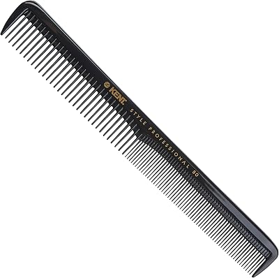 KENT Coarse Fine Deep Toothed Cutting Comb SPC80 Static Heat Resistant 180mm