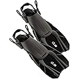 OCEAN REEF - Duo Fins - Fins for Snorkeling and Swimming and Low Weight for Easy Packing and Traveling