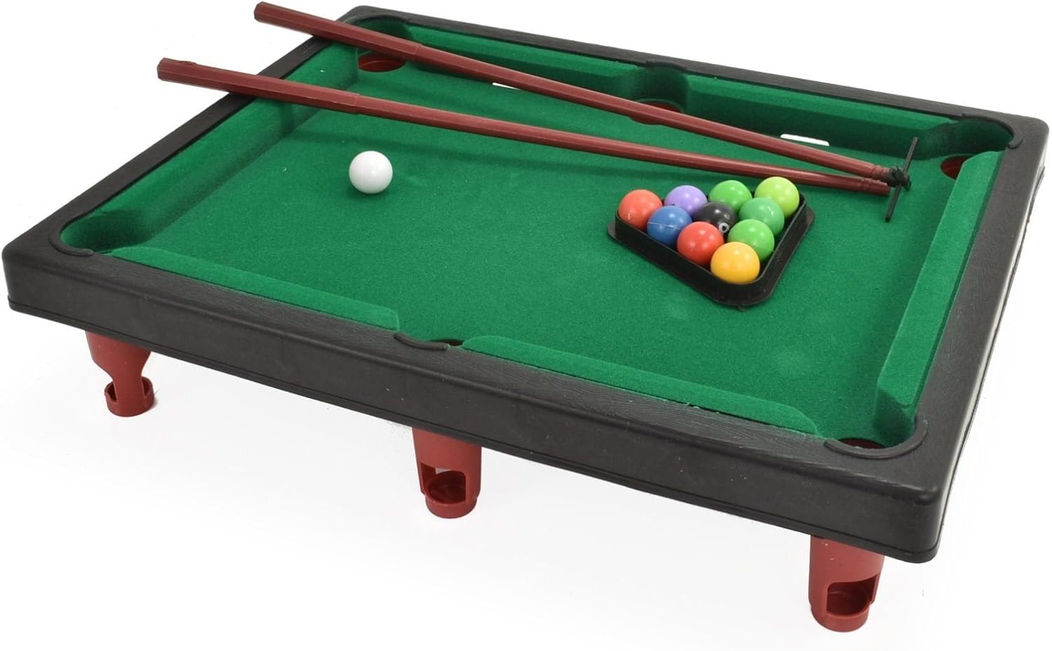 NEW MY MINI TABLETOP POOL SNOOKER TABLE GAME SET TOY CHILDRENS XMAS