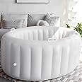 Earthside Birth Pool Comfort for Home Water Birth Kit | Doula & Midwife Approved in Marshmallow White I Portable and Easy to Set up with a Capacity for 127 Gallons
