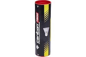 DUNLOP SPORTS Carlton T-800 Badminton Shuttle(Tube of 6 Shuttles)