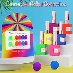 Double Rhythm 6 Pcs 15 ML Gel Polish Set Same Color