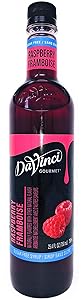 Davinci Gourmet 13352 Davinci Sugar Free Flavor Syrup - 750Ml Plastic Bottle Raspberry