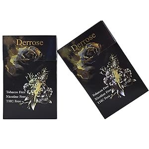 derrose herbal cigarettes CostaRicaYa.com: Derrose® Herbal Cigarettes,Tobacco Free, Nicotine Free,  THC Free, Vape Alternative Cigarettes to Quit Smoking,2 Packs-40 Smokes :  Inhaladores sin humo