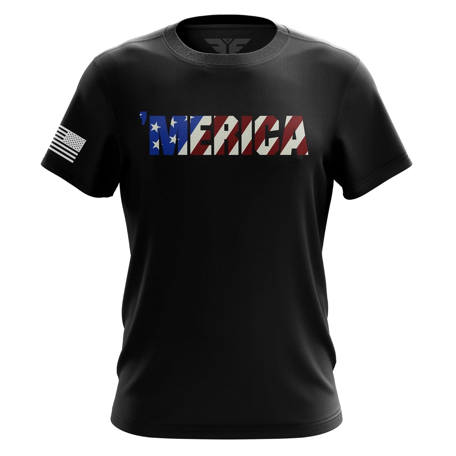 Merica American Flag K9 Unit Military Army Mens T Shirt Made In Usa