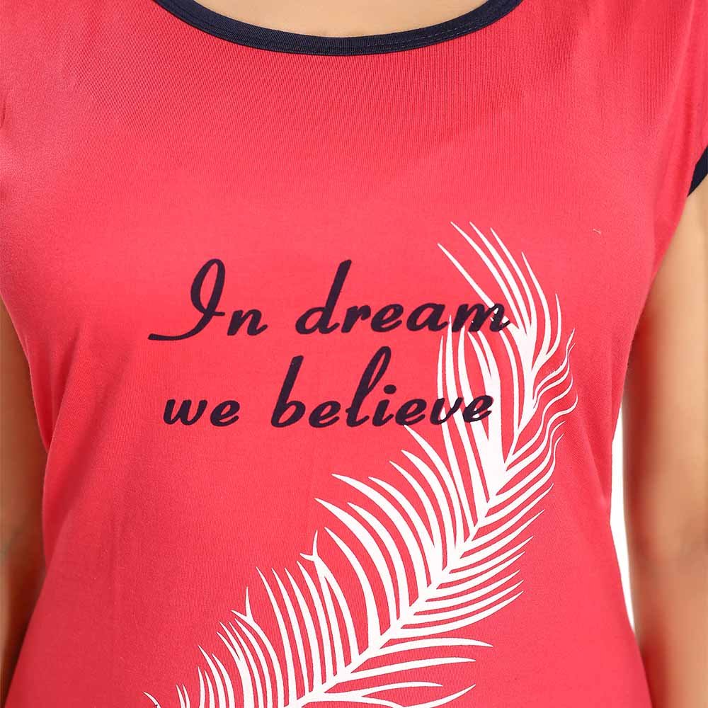 fassion women's short nighty (pink 1)