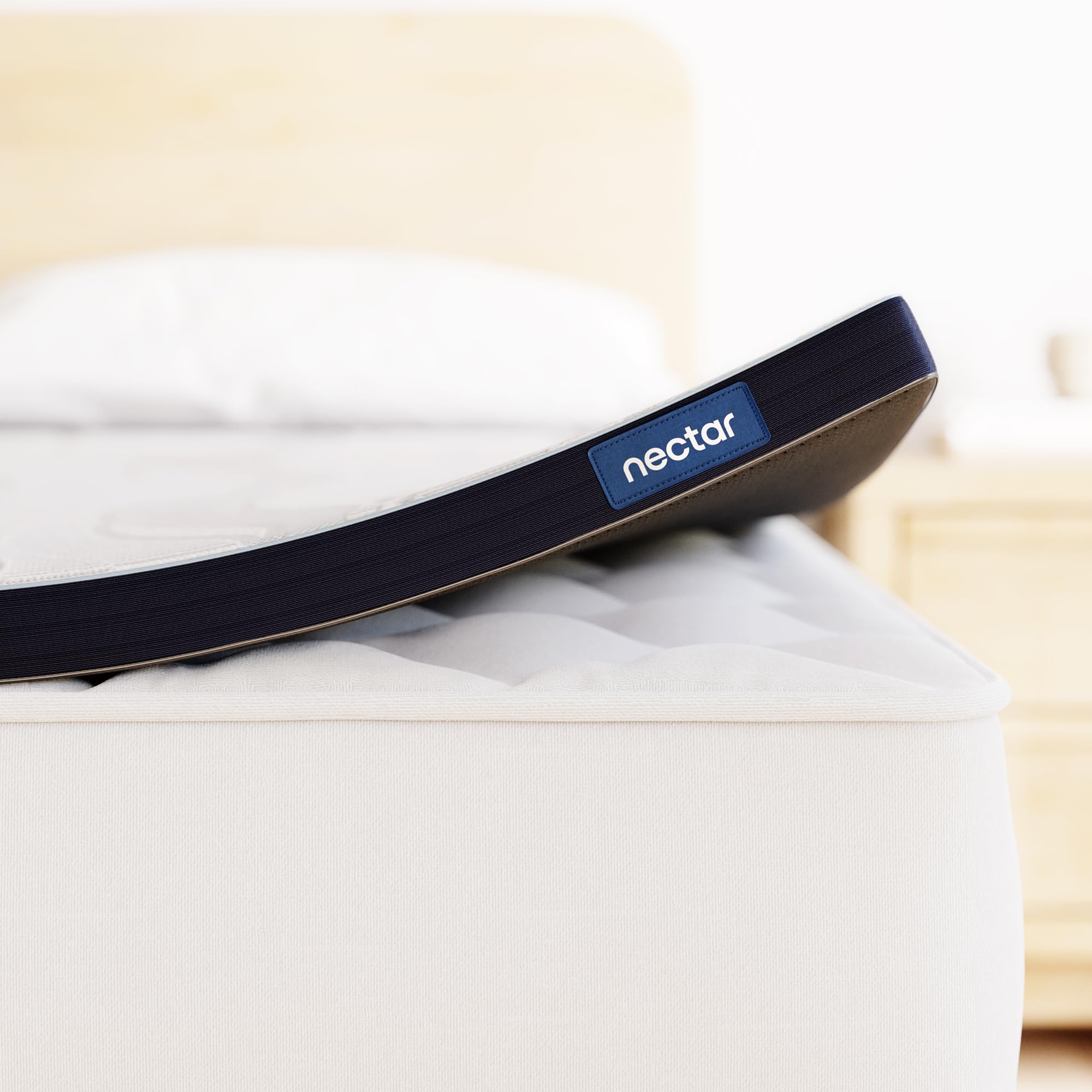 Nectar Soft Mattress Topper - Queen - 2" Gel Memory Foam Mattress Topper - Breathable & Comfortable - Back Pain Relief