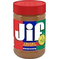 Jif Creamy Peanut Butter, 28 Ounces