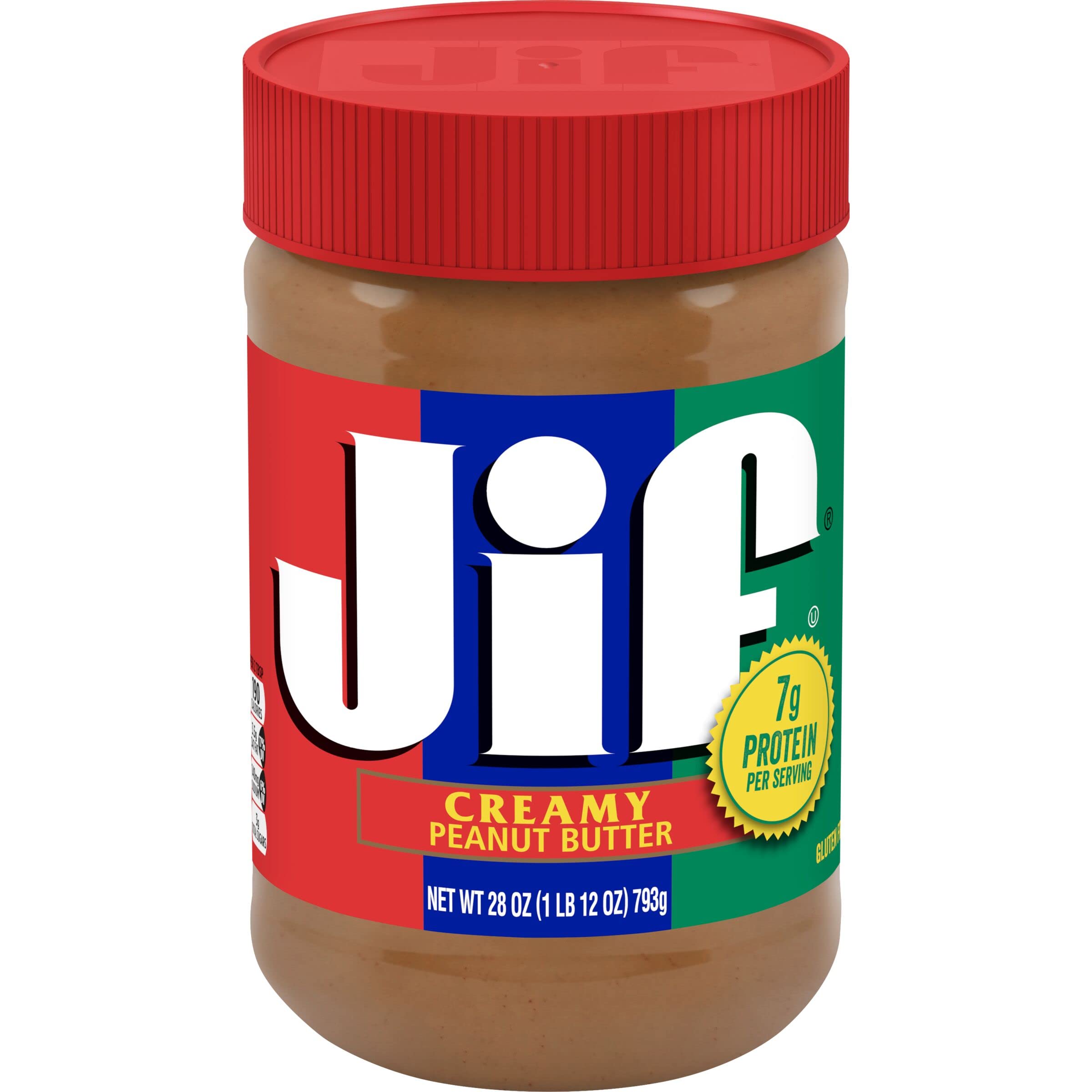 Jif Creamy Peanut Butter, 28 Ounces