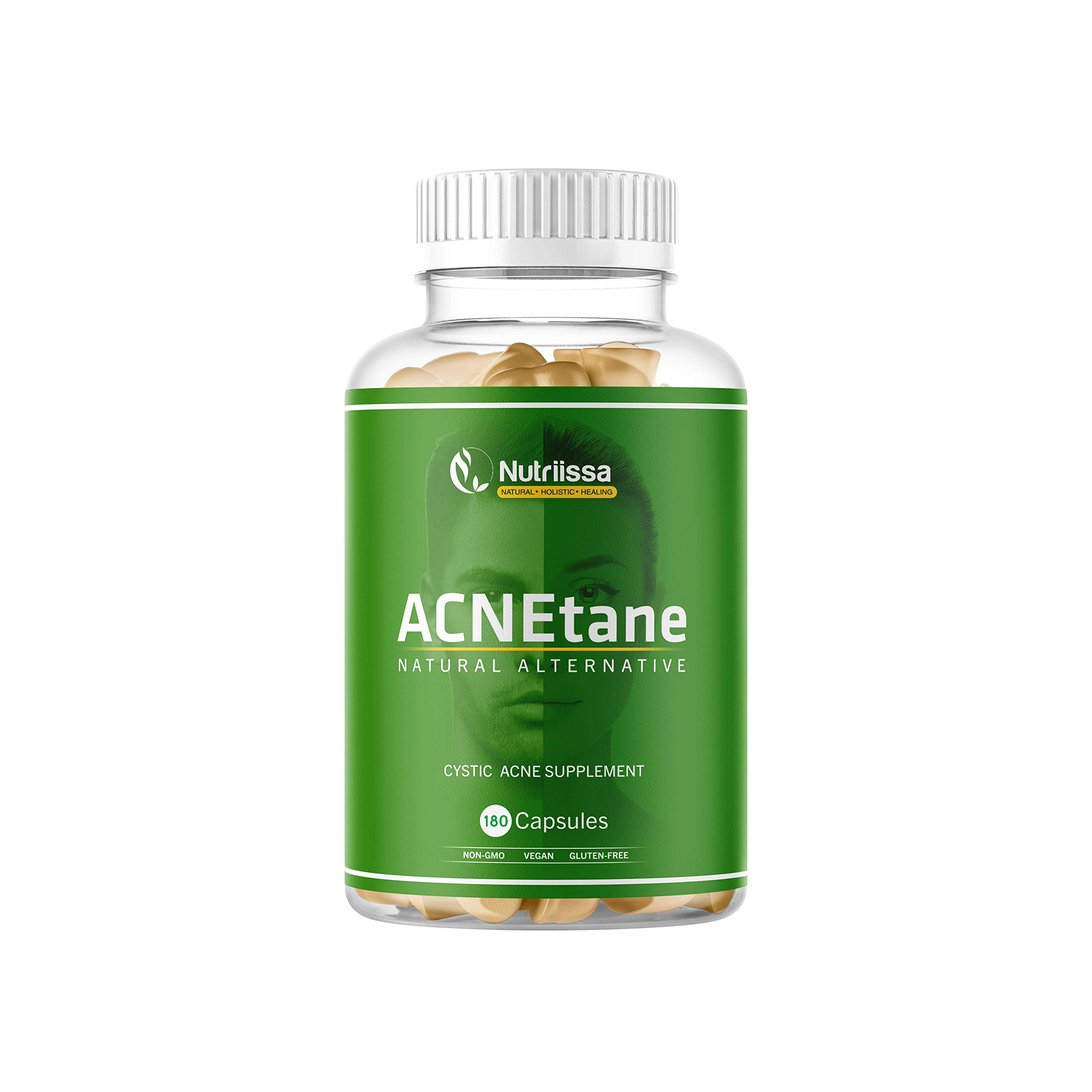 l carnitine cystic acne Mua ACNEtane | Acne Pills for Cystic Acne | Hormonal Acne Treatment with  Vitamin Complex & L-Carnitine | All-Natural Non-GMO Supplements for Teens &  Adults