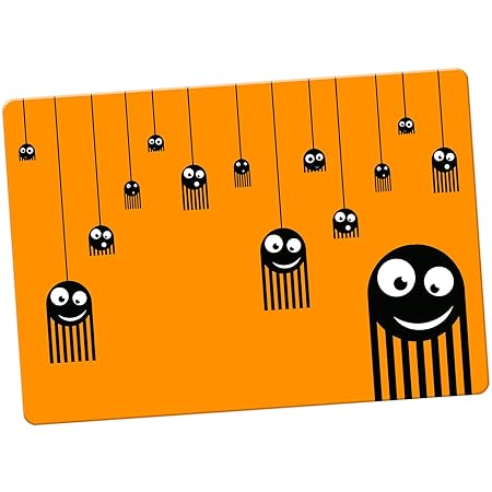 Monster arañas imán para nevera, Orange Monster Spiders, Large ...