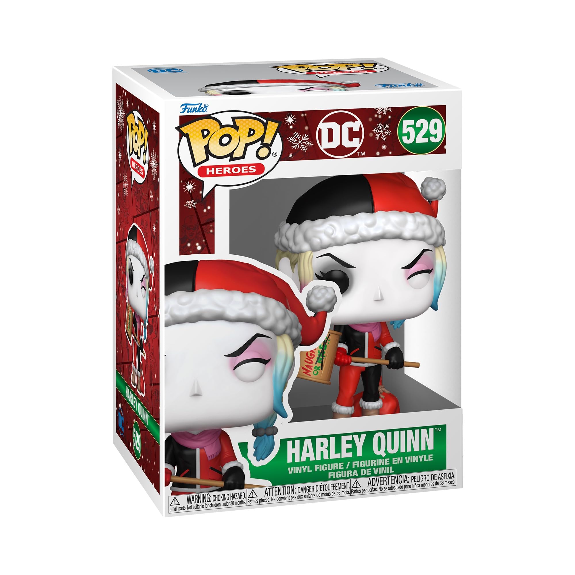 Funko Pop! Heroes: Holiday '24 – Harley Quinn - DC Comics - Collectable Vinyl Figure - Gift Idea - Official Merchandise - Toys for Kids & Adults - Comic Books Fans - Model Figure for Collectors