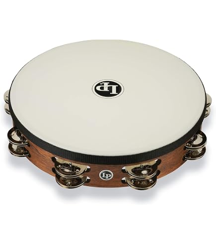 Amazon.com: Latin Percussion LP RIO 10 inch Tunable Wood Pandeiro