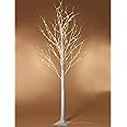 Twinkle Star Lighted Birch Tree 6 Feet 96 LED for Home Wedding Festival Party Christmas Decoration