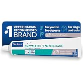 C.E.T. Enzymatic Toothpaste for Dogs and Cats, Poultry, 2.5oz | Plaque and tartar control for fresh breath, pet dental care toothpaste, Dual enzyme system, poultry flavored toothpaste