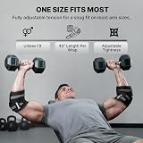 DMoose Fitness Elbow Wraps 40 Elbow Brace Pair for Lifting Bandage view 7