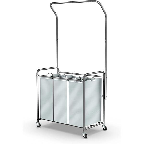 HoneyCanDo HeavyDuty Rolling Garment Rack With Wheels, 54 OFF
