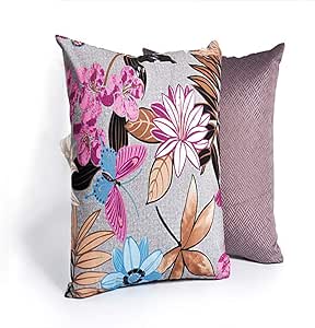 WEATLY Almohada Estilo Simple Bambú Carbón Raya Flocado Impresión