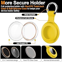 4Pack,Compatible with Airtag Holder Case with