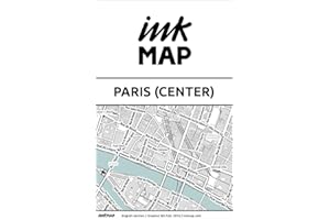 Paris (Center) Inkmap - maps for eReaders, sightseeing, museums, going out, hotels (English) (French Edition)
