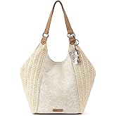 Sakroots The Sak Roma Shopper Shoulder Bag Large Purse & Tote Bag with Double Straps & Zipper Pockets for Everyday & Travel