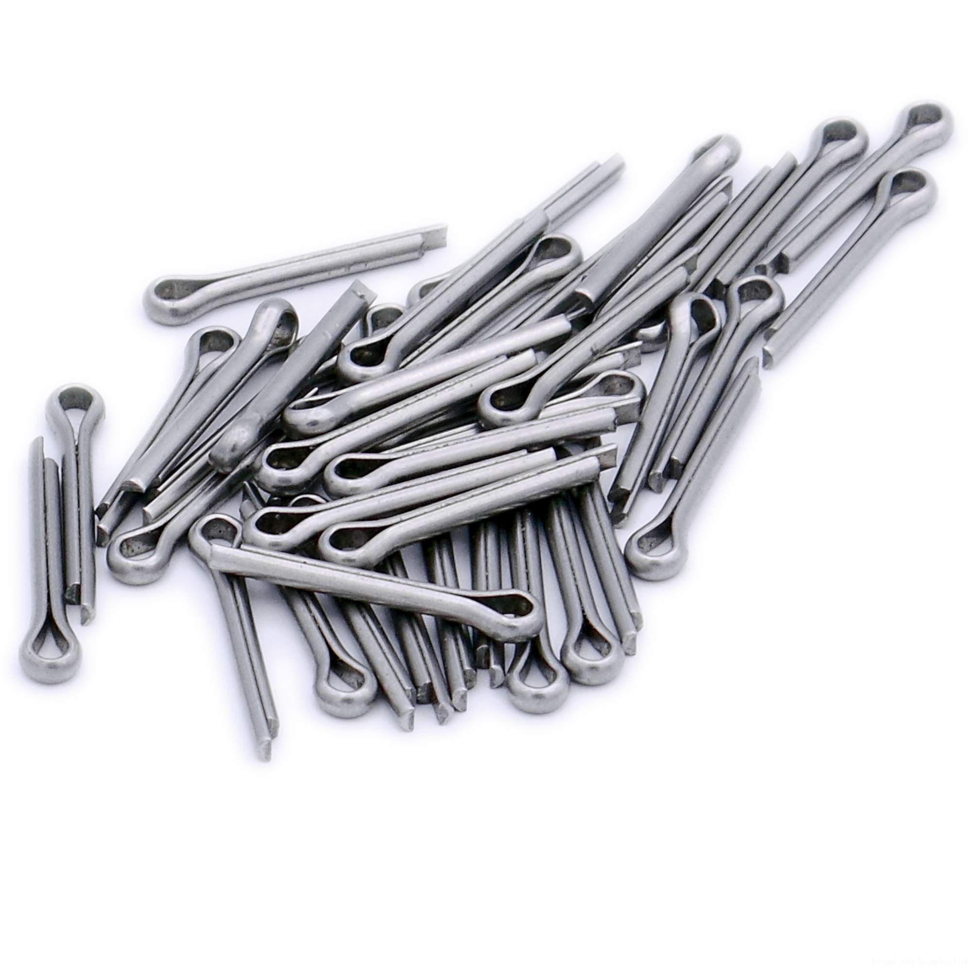 M3.2 (3.2mm x 28mm) Split Cotter Pin - Stainless Steel (A2) (Pack of 40)