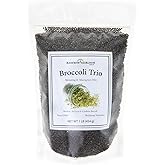 Broccoli Trio Sprouting & Microgreen Mix | Contains 3 Heirloom, Non GMO Broccoli Sprouting Seed Varieties for Sprouts & Microgreens | 1 LB Resealable Bag | Rainbow Heirloom Seed Co.
