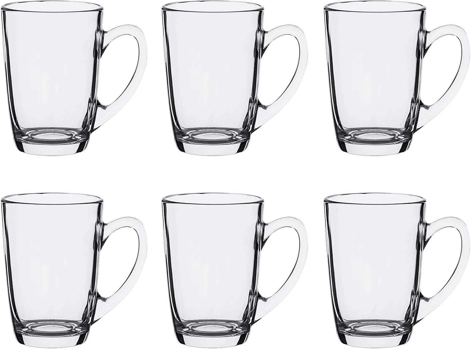 Luminarc Glass New Morning Tea/Mug, Set of 6 Clear Buy Online at