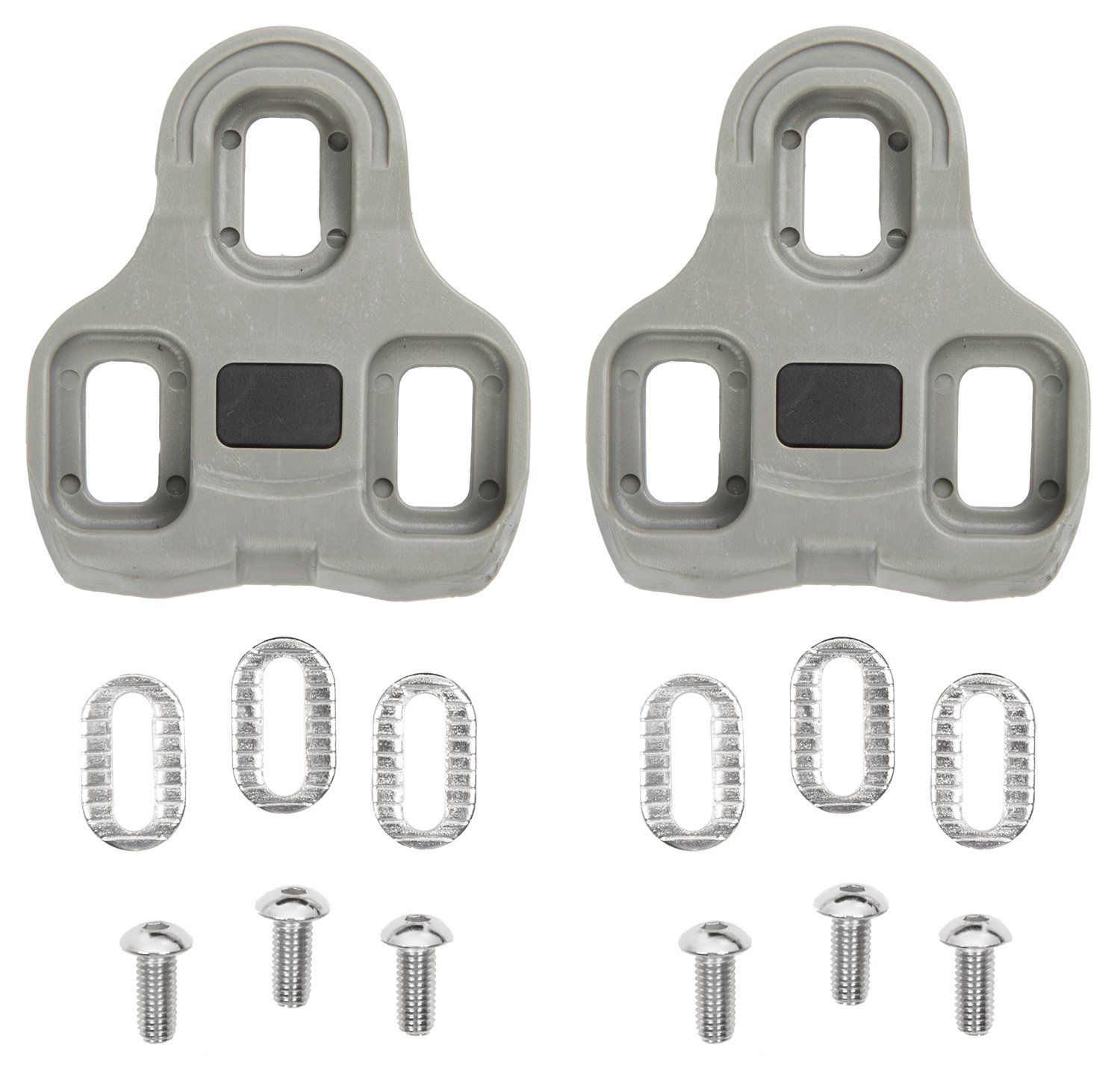 M-Wave Unisex Adult Compatible Cleat Set - Grey, One Size