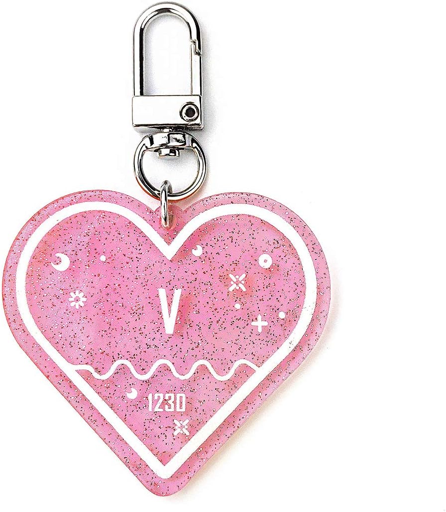 kpop Acrylic team logo Keychain Key Ring Accessories for backpack handbag with hand rope